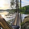 Suuri ja kestävä puuvillainen riippumatto – mukava ja laadukas valintaa.