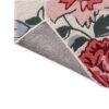 Laura Ashley Wendling Floral Poppy -kukkamatto, laadukas käsinkudottu villamatto eloisilla unikkokuvioilla.