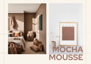 Read more about the article Mocha Mousse: Miten sisällyttää 2025:n vuoden ruskea väri kotiisi?