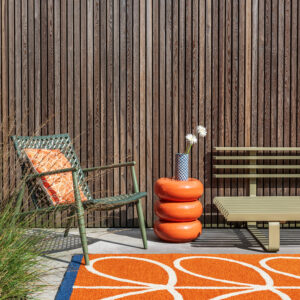 Ulkokäyttöön Orla Kiely – Linear Stem kierrätysmatto