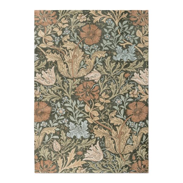 William Morris Compton -matto, klassinen kuviollinen kudottu villamatto