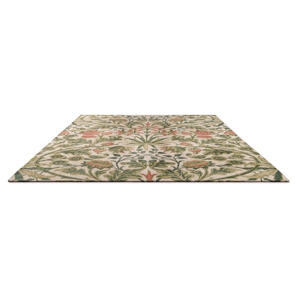 William Morris Hyacinth -matto, klassinen kuviollinen kudottu villamatto