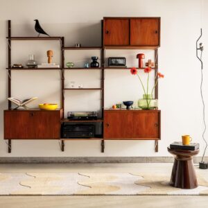 Lokki ‑käytävämatto – käsintuftattu villamatto ajattomalla kuosilla