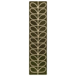 Käytävämatto Orla Kiely Linear Stem Olive 70×300 cm