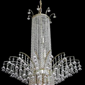 Kristallivalaisin 70 × 87 cm – ylellinen näyttävä katseenvangitsija