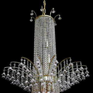 Kristallivalaisin 70 × 87 cm – ylellinen näyttävä katseenvangitsija