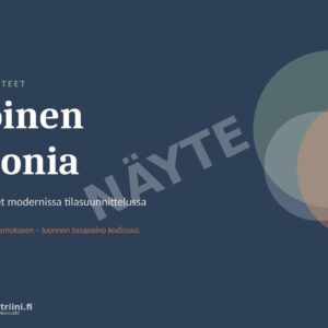 Fengshui-perusteet -oppaan kansi – Pohjoinen harmonia, fengshuin periaatteet modernissa tilasuunnittelussa
